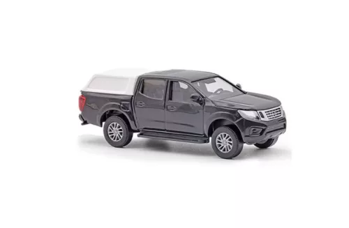 Busch 53733 Nissan Navara, Black & White (H0)