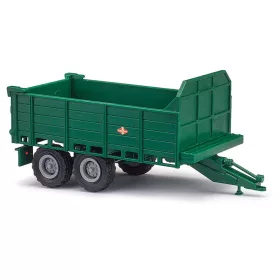   Busch 53801 Fortschritt T 088 mezőgazdasági billencs utánfutó, zöld (H0)