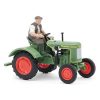 Busch 54151 Fendt F 15 Dieselross traktor, 1951,vezető figurával (H0)