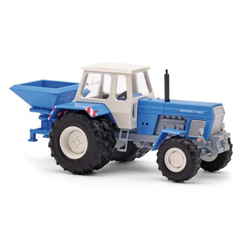 Busch 54205 Fortschritt ZT 305 traktor, trágyaszóró adapterrel (H0)