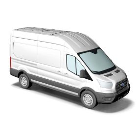 Busch 54502 Ford Transit 2014, dobozos - fehér (H0)