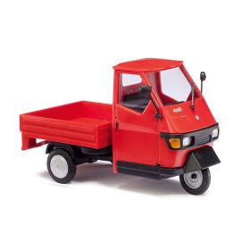 Busch 60001 Piaggio Ape 50, piros (1:43)