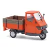 Busch 60005 Piaggio Ape 50, platós - piros (1:43)