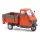 Busch 60005 Piaggio Ape 50, platós - piros (1:43)