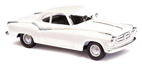 Busch 60218 Borgward Isabella, fehér - építőkészlet (H0)