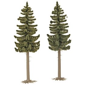 Busch 6136 Magastörzsű lucfenyő (2 db), 130 mm (H0/TT)