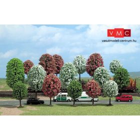 Busch 6484 Virágzó lombos fa készlet (16 db), 70 - 125 mm (H0)