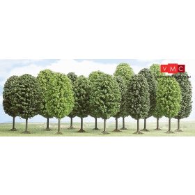 Busch 6486 Lombos fa készlet (12 db), 70 - 125 mm (H0/TT)