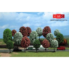 Busch 6584 Virágzó lombos fa készlet (18 db), 40 - 70 mm (TT/N)