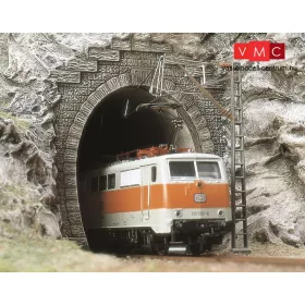Busch 7024 Alagútbejárat, egyvágányos (2 db) (H0)