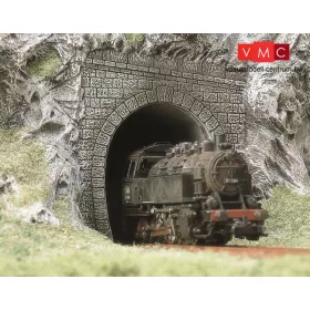 Busch 7025 Alagútbejárat, egyvágányos (2 db) (H0)