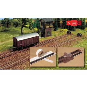 Busch 7092 Ágyazatkő öntapadós ragasztócsíkkal (Z)