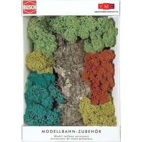Busch 7101 Izlandi moszat és parafa szikla készlet