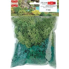Busch 7102 Izlandi moszat (35 g), világos- és sötétzöld