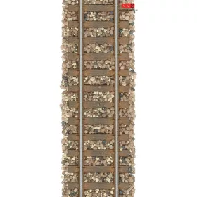 Busch 7127 Ágyazatkő, vegyes - 230 g (H0)