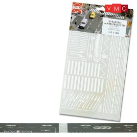 Busch 7196 Útburkolati jelek (H0)