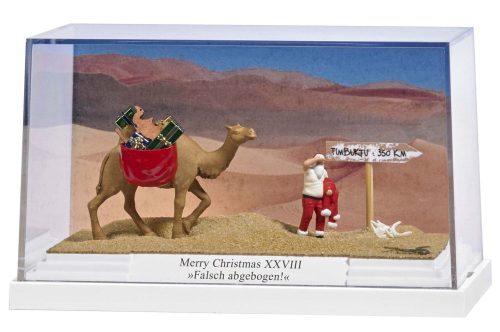 Busch 7630 Diorama: Merry Christmas XXVIII - Falsch abgebogen (H0)