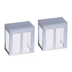 Busch 7757 Mini-Set: 2 db modern üveg szélfogó (H0)