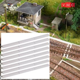 Busch 7777 Vasúti vezeték kábelcsatorna, 8 mm (H0)