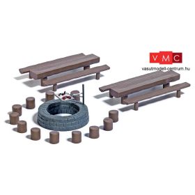 Busch 7781 Mini-Set: Erdei sütögetőhely (H0)