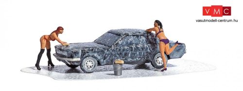 Busch 7824 Action-Set: Car-Wash (H0)