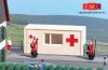 Busch 7869 Action-Set: Mobil mentőállomás segwayekkel (H0)