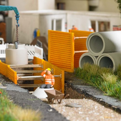 Busch 79878 Action-Set: Profi csatornaépítés (H0)