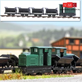 Busch 8070 Gazdasági vasút (GV) szerelvény készlet vágányokkal (Nf) - Nem működőképes
