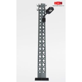 Busch 8740 Lámpa rácsos oszlopon DDR, fehér LED (TT)