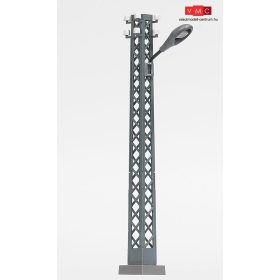 Busch 8741 Lámpa rácsos oszlopon DDR, fehér LED (TT)