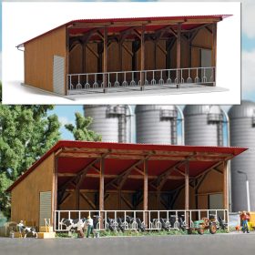 Busch 8773 Modern nyitott istálló (TT) - LC