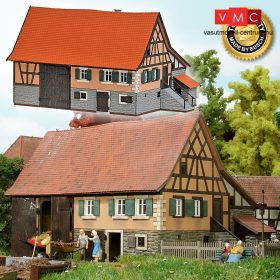 Busch 8789 Favázas parasztház, valódi fából (Schwarzenweiler) (TT)