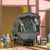 Busch 8879 Action-Set: Gőzmozdonyvezető és fűtő (TT)