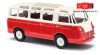 Busch 94150 Goliath Express 1100 Luxusbus, piros/krém (H0)