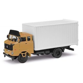 Busch 95153 IFA W50 dobozos teherautó, széles hűtőráccsal (H0)