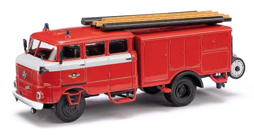 Busch 95195 IFA W50 L LF16 tűzoltó - Feuerwehr Friedrichshagen (H0)