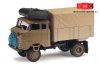 Busch 95255 IFA W50 LA platós/ponyvás expedíciós teherautó - Mexiko (H0)