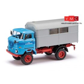 Busch 95262 IFA W50 dobozos teherautó - Roter Oktober (H0)