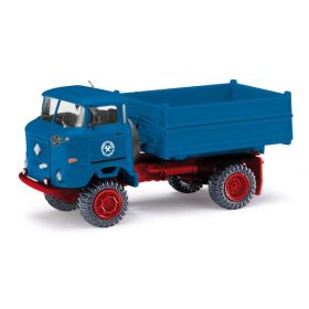   Busch 95264 IFA W50 2SK billencs teherautó, kék - VEB Kohlehandel (H0)