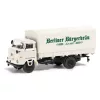 Busch 95311 IFA W50 L Sp ponyvás teherautó, Berliner Bürgerbräu, 1985 (H0)