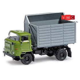 Busch 95521 IFA L60 SHA mezőgazdasági magasoldalfalú billencs - világoszöld (H0)