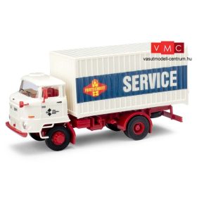 Busch 95531 IFA L60 dobozos teherautó, Fortschritt Landmaschinen Service (H0)