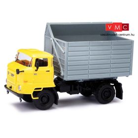 Busch 95538 IFA L60 SHA mezőgazdasági teherautó, sárga fülkével (H0)