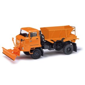   Busch 95560 IFA L60 D035 hótoló teherautó, útszóró adapterrel (H0)