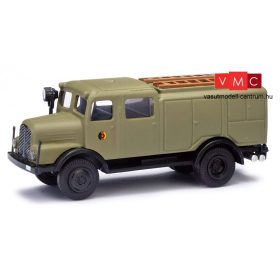Busch 95609 IFA S4000 TLF katonai tűzoltó - NVA (H0)