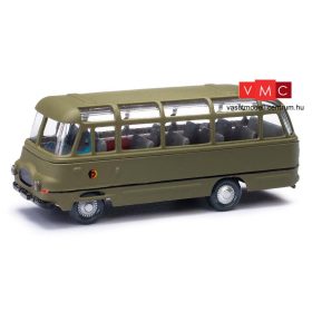 Busch 95715 Robur LO 2500 katonai autóbusz, NVA (H0)