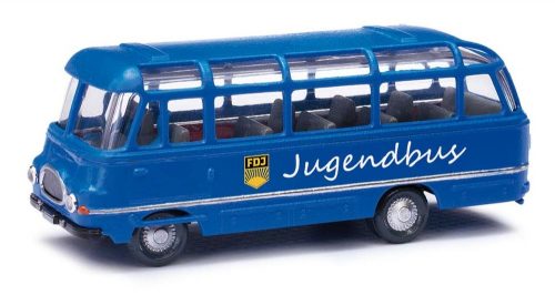 Busch 95731 Robur LO 2500 autóbusz - FDJ / Jugendbus (H0)