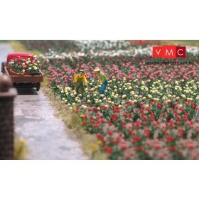 Busch 9781 Rózsák, 60 db - építőkészlet (H0)