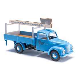 Busch 99324 Framo V901/2 platós teherautó, Bürsten (H0)