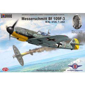   CLK0008 Messerschmitt Bf 109F-3 „Egon Mayer“ repülőgép makett 1/72